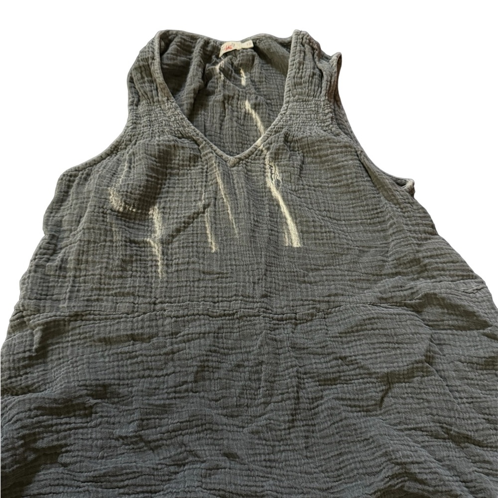 Faherty Gauzy linen top and pants set